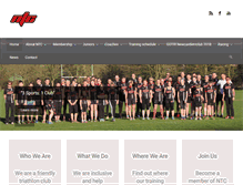 Tablet Screenshot of newcastletriclub.co.uk